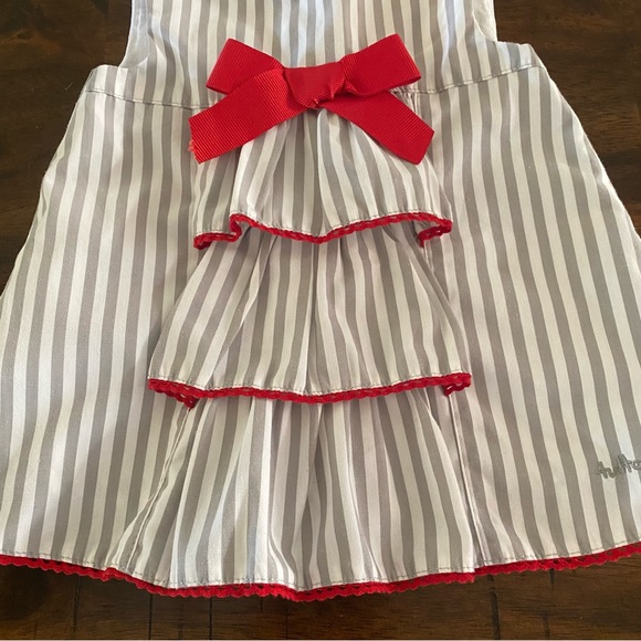 Tutto Piccolo Baby Girls Stripes Dress - Picture 3 of 8